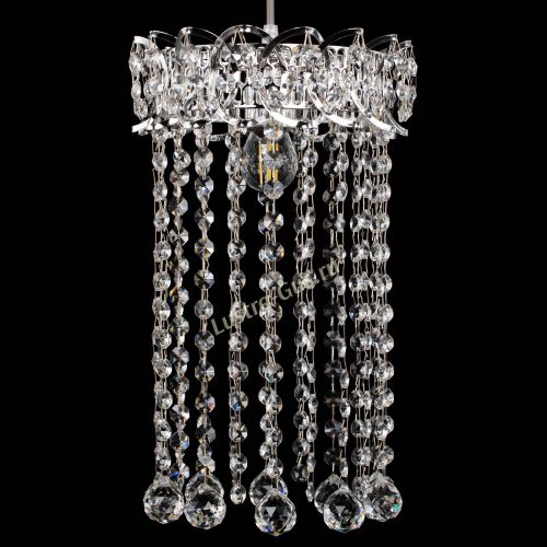 Барная люстра Астра №1 шар 30 длинная в Подольске Гусь Хрустальный