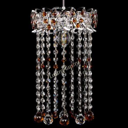 Барная люстра Астра №1 шар 30 длинная Чайная в Подольске Гусь Хрустальный