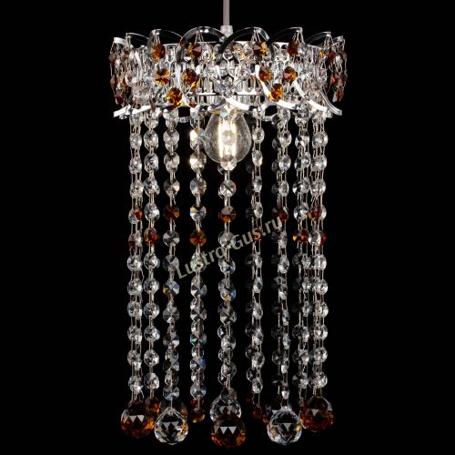 Барная люстра Астра №1 шар 30 длинная Чайная в Подольске Гусь Хрустальный