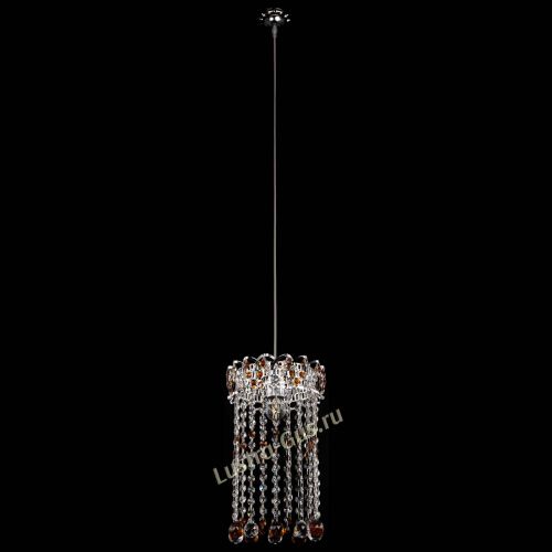 Барная люстра Астра №1 шар 30 длинная Чайная в Подольске Гусь Хрустальный