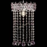 Барная люстра Астра №1 шар 30 длинная Розовая в Подольске Барная люстра Астра №1 шар 30 длинная Розовая в Подольске