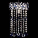 Барная люстра Астра №1 шар 30 длинная Синяя в Подольске Барная люстра Астра №1 шар 30 длинная Синяя в Подольске