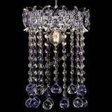 Барная люстра Астра №1 шар 30 фиолетовая в Подольске Барная люстра Астра №1 шар 30 фиолетовая в Подольске