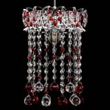 Барная люстра Астра №1 шар 30 красная в Подольске