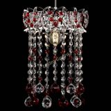 Барная люстра Астра №1 шар 30 красная в Подольске