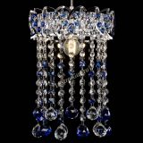 Барная люстра Астра №1 шар 30 синяя в Подольске