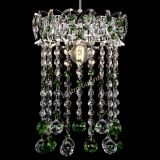 Барная люстра Астра №1 шар 30 зеленая в Подольске