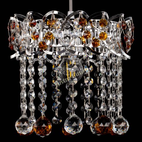 Барная люстра Астра №1 шар чайная в Подольске Гусь Хрустальный