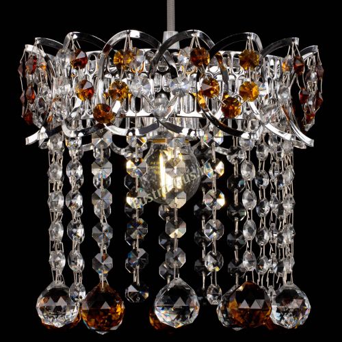 Барная люстра Астра №1 шар чайная в Подольске Гусь Хрустальный