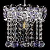 Барная люстра Астра №1 шар фиолетовая в Подольске