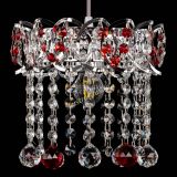 Барная люстра Астра №1 шар красная в Подольске