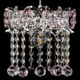 Барная люстра Астра №1 шар розовый в Подольске