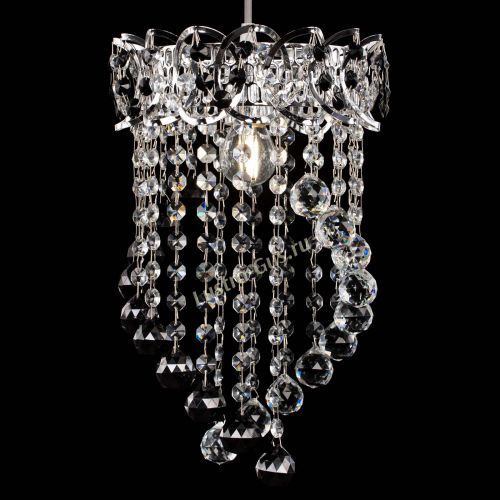 Барная люстра Астра №1 Сигма черная в Подольске Гусь Хрустальный
