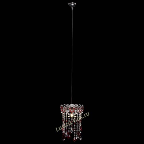 Барная люстра Астра №1 журавлик Красная в Подольске Гусь Хрустальный