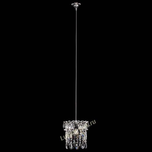 Барная люстра Астра №1 черная в Подольске Гусь Хрустальный