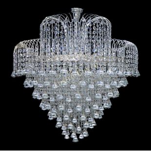 Подвесная люстра диаметр 65 см Агата №15 Конус