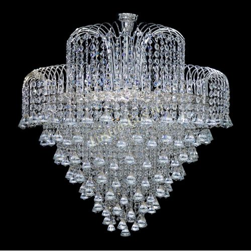 Люстра Агата №15 Конус в Подольске Гусь Хрустальный