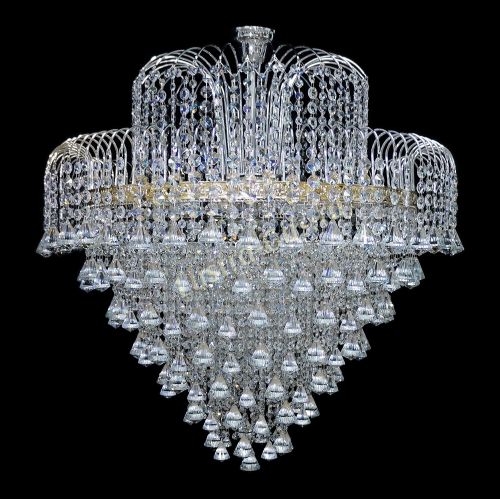 Люстра Агата №15 Конус в Подольске Гусь Хрустальный