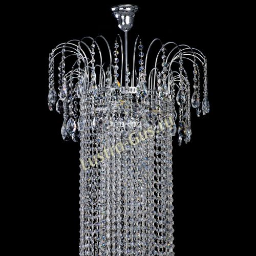 Люстра Агата длинная в Подольске Гусь Хрустальный