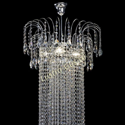 Люстра Агата длинная в Подольске Гусь Хрустальный