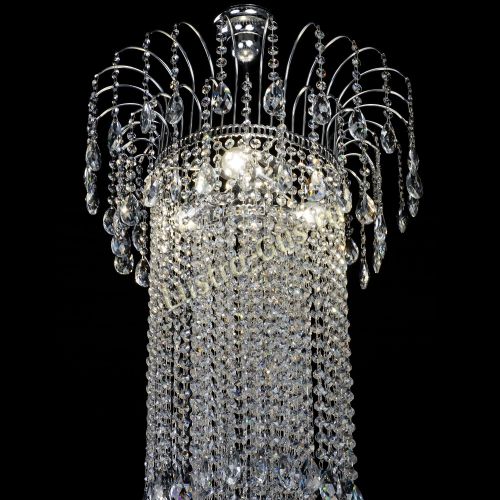 Люстра Агата длинная в Подольске Гусь Хрустальный