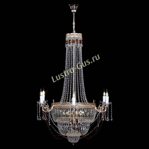 Люстра Елизавета Венеция чайная в Подольске Гусь Хрустальный