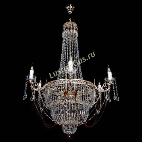 Люстра Елизавета Венеция чайная в Подольске Гусь Хрустальный