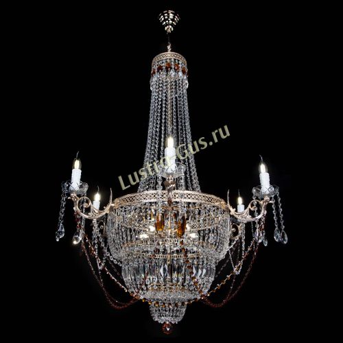 Люстра Елизавета Венеция чайная в Подольске Гусь Хрустальный