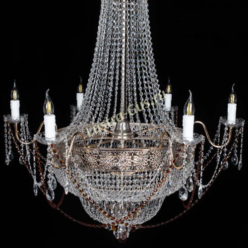 Люстра Елизавета Восток чайная в Подольске Гусь Хрустальный