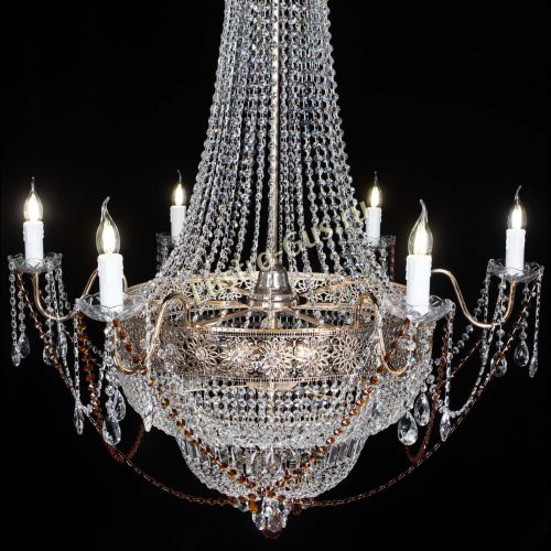 Люстра Елизавета Восток чайная в Подольске Гусь Хрустальный