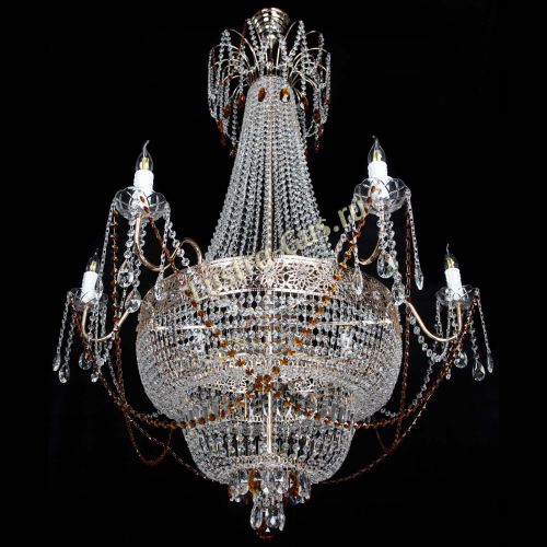 Люстра Елизавета Восток чайная в Подольске Гусь Хрустальный