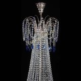 Люстра Елизавета Восток синяя в Подольске