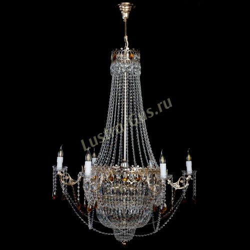 Люстра Елизавета чайная в Подольске Гусь Хрустальный