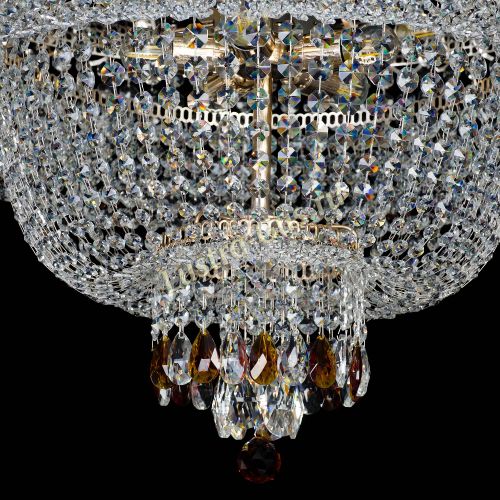 Большая люстра Хрустальный Каскад Дворцовый чайный в Подольске Гусь Хрустальный