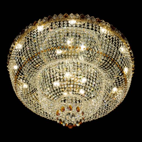 Большая люстра Хрустальный Каскад Дворцовый чайный в Подольске Гусь Хрустальный