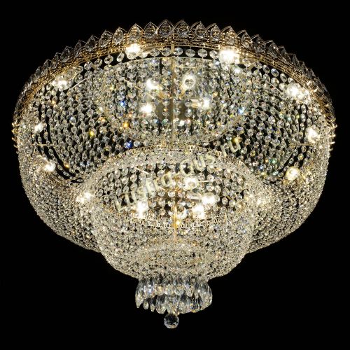 Люстра Хрустальный Каскад Дворцовый в Подольске Гусь Хрустальный