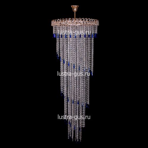 Люстра Каскад большой в Подольске Гусь Хрустальный
