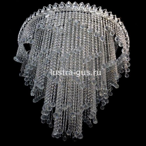 Люстра Капель с нарядом Косинус в Подольске Гусь Хрустальный
