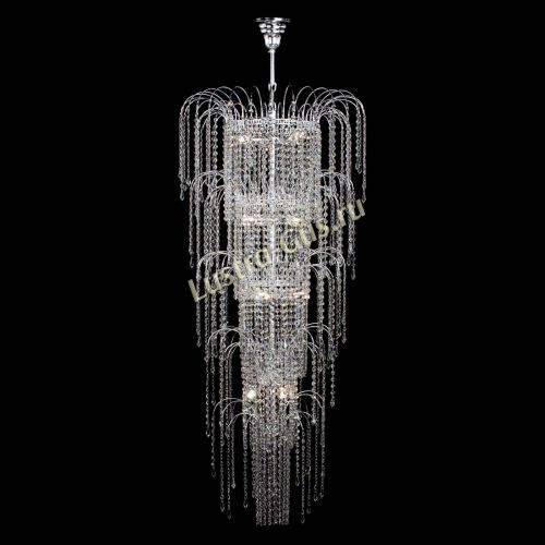 Люстра Каскад Винтовой в Подольске Гусь Хрустальный