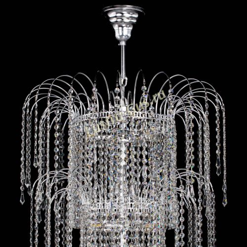 Люстра Каскад Винтовой в Подольске Гусь Хрустальный