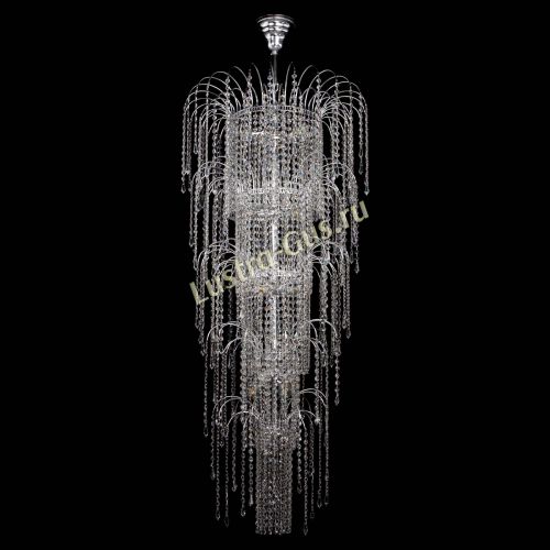 Люстра Каскад Винтовой в Подольске Гусь Хрустальный