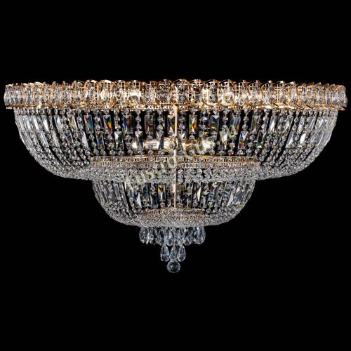 Люстра Хрустальный Каскад №17 с пластинками в Подольске Гусь Хрустальный