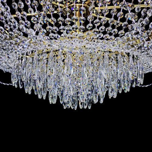 Люстра Хрустальный Каскад №12 Королевский в Подольске Гусь Хрустальный