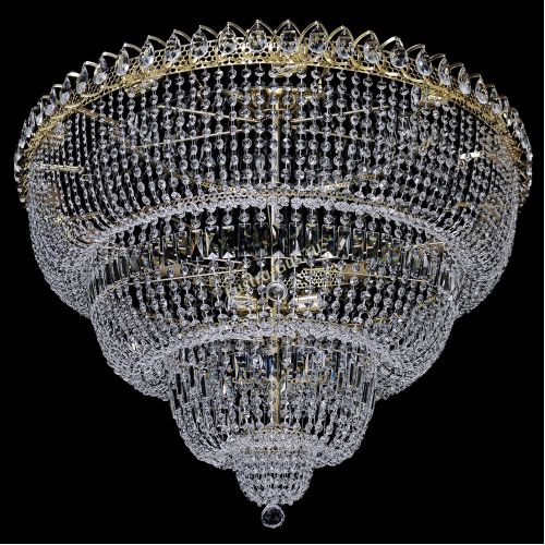 Люстра Хрустальный Каскад №17 3 яруса в Подольске Гусь Хрустальный