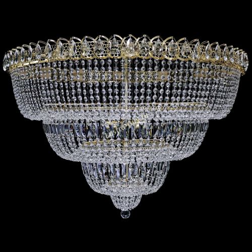 Люстра Хрустальный Каскад №17 3 яруса в Подольске Гусь Хрустальный