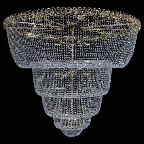 Люстра Хрустальный Каскад №48 5 ярусов в Подольске Гусь Хрустальный