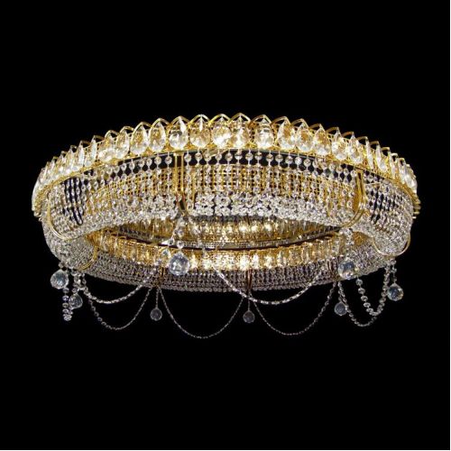 Люстра Кольцо Блин 1000 мм в Подольске Гусь Хрустальный