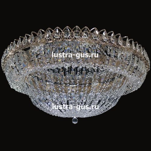 Люстра Кольцо Купол Пластинка 1000 мм в Подольске Гусь Хрустальный