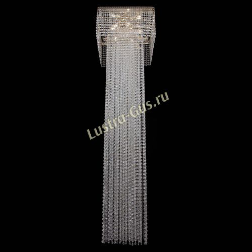 Люстра Колонна Квадрат Длинный в Подольске Гусь Хрустальный