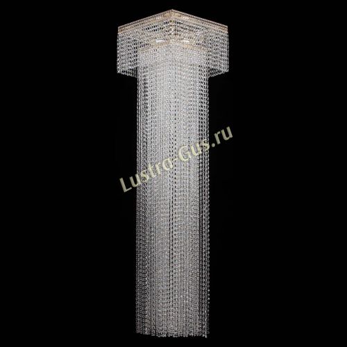 Люстра Колонна Квадрат Длинный в Подольске Гусь Хрустальный